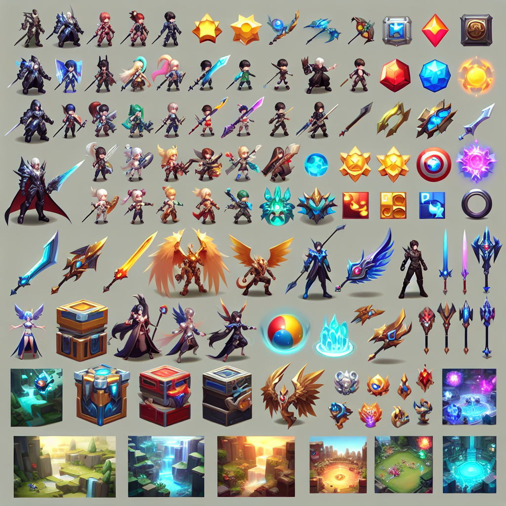 Mobile Legend PNG Pack for Graphic Designers