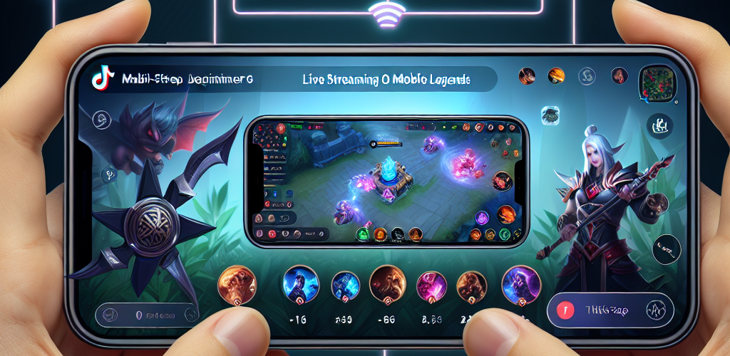 cara live mobile legend di tiktok untuk pemula