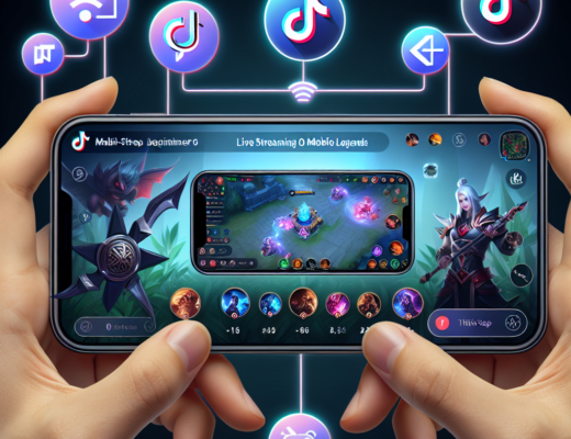 cara live mobile legend di tiktok untuk pemula