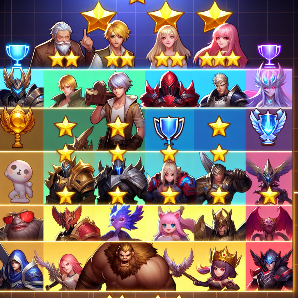 urutan mobile legend hero tier list